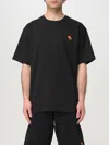 Kenzo Black Cotton T-shirt In Black