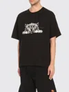 Kenzo Black Oversized T-shirt With Print