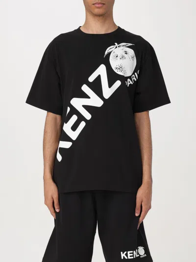 KENZO T-SHIRT KENZO MEN COLOR BLACK,F48488002