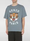 Kenzo Lucky Tiger T-shirt In Blau