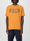 Kenzo Mens Medium Orange Archive 1970 Brand-print Cotton-jersey T-shirt In Orange