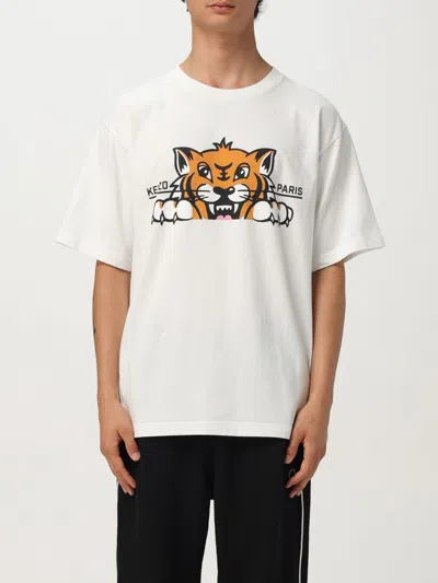 KENZO T-SHIRT KENZO MEN COLOR WHITE,H22384001