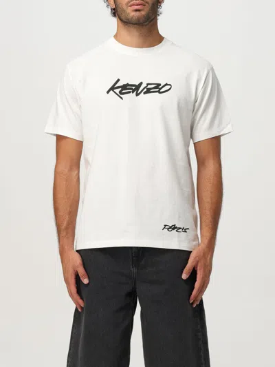 KENZO T-SHIRT KENZO MEN COLOR WHITE,H22977001