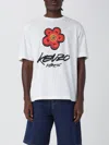 Kenzo X Futura 2000 Cotton T-shirt In White
