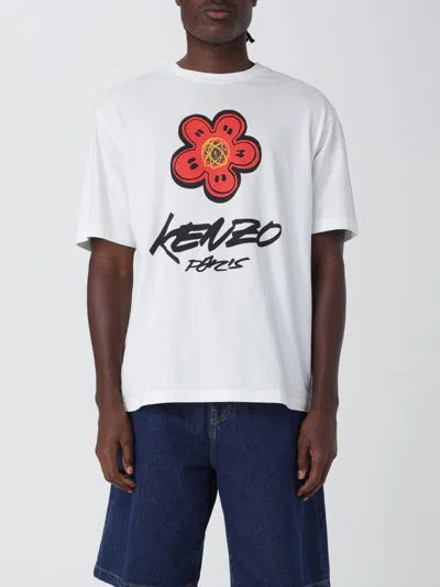 KENZO T-SHIRT KENZO MEN COLOR WHITE,H28380001