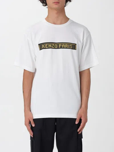 KENZO T-SHIRT KENZO MEN COLOR WHITE,H26199001
