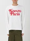 KENZO T-SHIRT KENZO MEN colour WHITE,F40769001