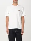 Kenzo Happy Tiger Embroidered Polo Shirt In Weiss