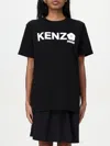 Kenzo Women Gots Boke Flower 2.0 T-shirt In Schwarz