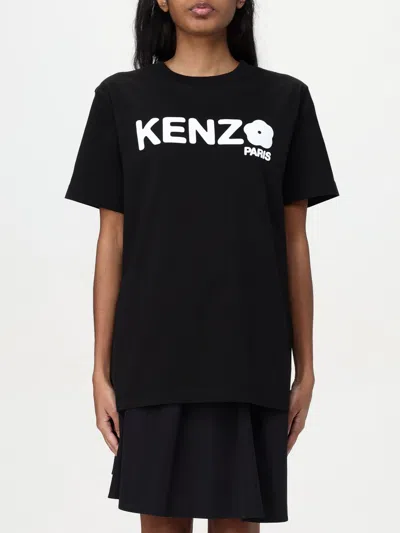 KENZO T-SHIRT KENZO WOMAN COLOR BLACK,428907002
