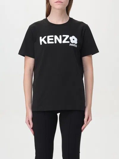 KENZO T-SHIRT KENZO WOMAN COLOR BLACK,412795002