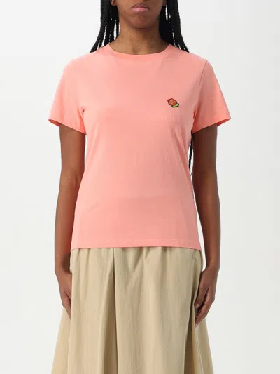 KENZO T-SHIRT KENZO WOMAN COLOR PINK,G68432010