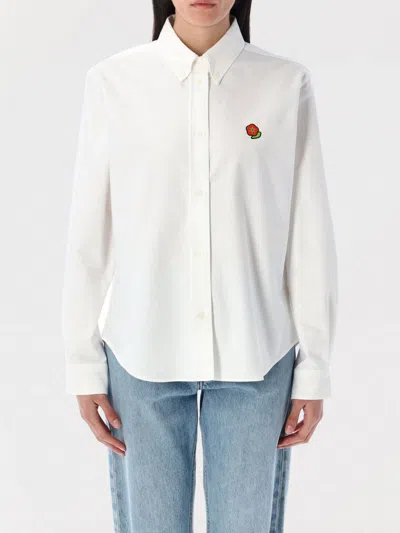 KENZO SHIRT KENZO WOMAN COLOR WHITE,G87121001