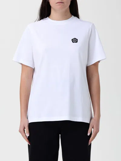Kenzo Women Loose-fit T-shirt In White