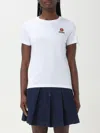 Kenzo 'boke Flower' Classic Embroidered T-shirt In White