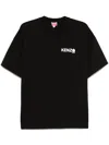 Kenzo Logo Short-sleeved T-shirt In Black