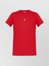 Kenzo Lucky Tiger Patch T-shirt In Red