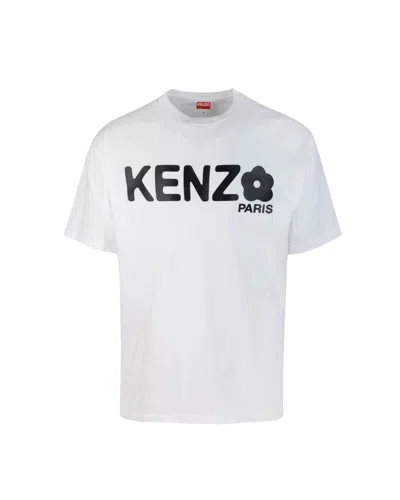 KENZO OVERSIZED BOKE FLOWER 2.0 WHITE T-SHIRT