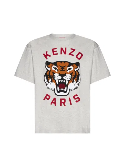 Kenzo T-shirt In Pale Grey