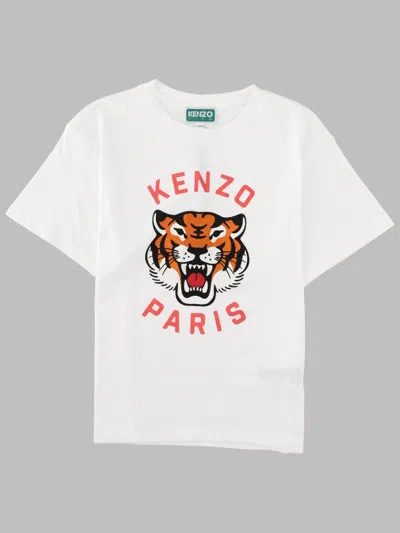 Kenzo T-shirt "tiger" In White
