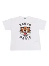 Kenzo Kids T-shirts And Polos White In White