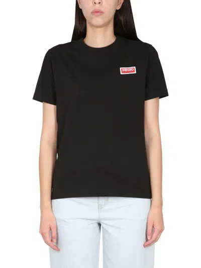 Kenzo T-shirt With Logo In Black