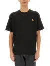Kenzo T-shirt With "pop" Embroidery In Black