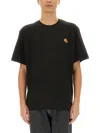 Kenzo T-shirt With "pop" Embroidery In Black