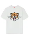 Kenzo T-shirt With Print In Nero