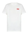 Kenzo T-shirt With Round Neck And Short Sleeves In White