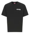 Kenzo Boke Flower 2.0 Classic Cotton Logo Graphic T-shirt In Black