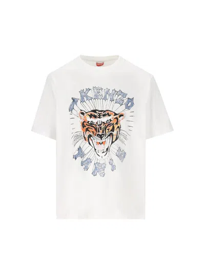 Kenzo T-shirts And Polos In Blanc Crates