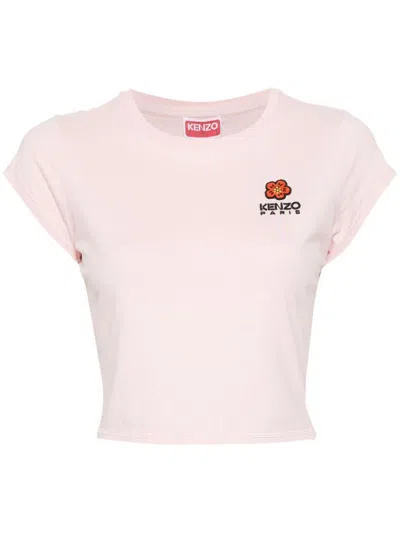 Kenzo T-shirts And Polos In Faded Pink