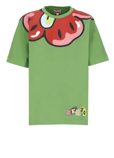 Kenzo T-shirts And Polos Green