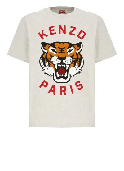 KENZO KENZO T-SHIRTS AND POLOS GREY