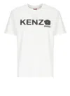 Kenzo Loose T-shirt Organic Cotton Crew Neck In White