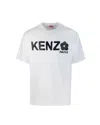 Kenzo Boke Flower Oversize Tshirt In White