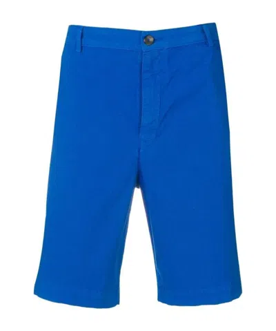 Kenzo Tailored Chino Shorts In Blue