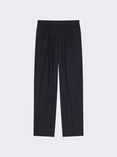 Kenzo Tailored Trousers In Midnight Blue