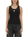 Kenzo Tank Top Boke Flower 2.0 In Black