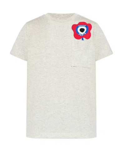 Kenzo Target Cotton T-shirt In White
