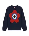 Kenzo Target Logo-embroidered Jumper In Black