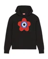 Kenzo Oversized Black Sweatshirt With Target Print In Black