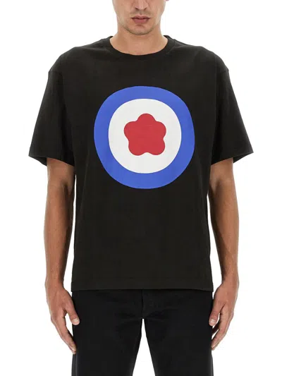 Kenzo Target T-shirt In Black