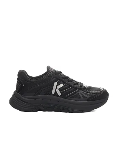 KENZO KENZO TECH RUNNER ROUND TOE LACE-UP SNEAKERS