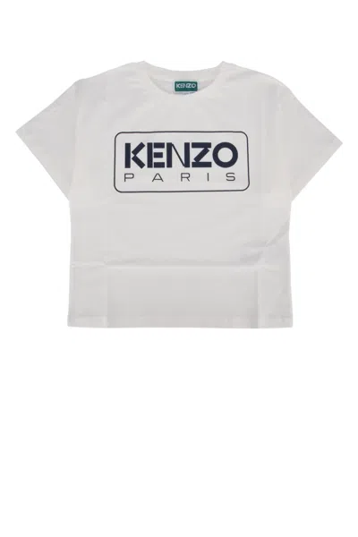 Kenzo Kids' Tee-shirt In Avorio