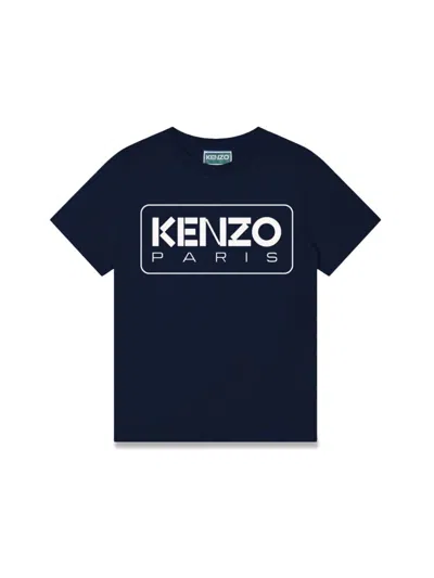 Kenzo Kids' Tee Shirt In Blue