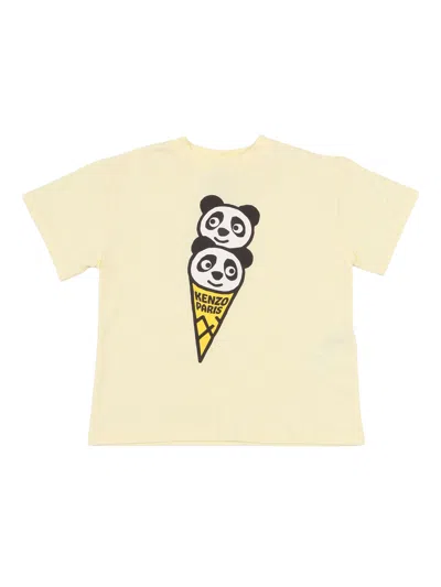 Kenzo Tee Shirt In Neutral