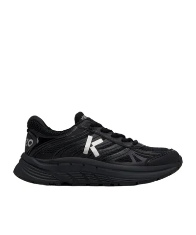 KENZO TIE LOW-TOP CASUAL SNEAKERS