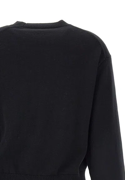 Kenzo Black Wool Blend Sweater In J Black